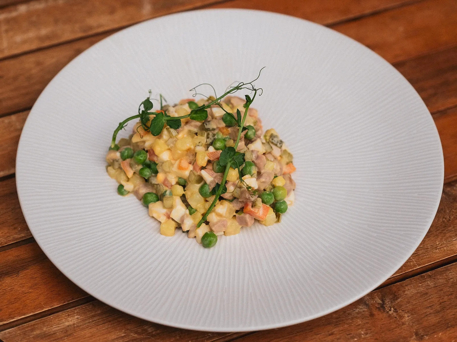 Оливье с уткой 1000г